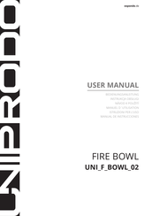 UNIPRODO UNI F BOWL 02 Manual De Instrucciones