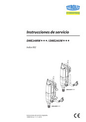 Tyrolit DME24UW Instrucciones De Servicio