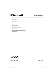 EINHELL TE-AC 230/24/8 Manual De Instrucciones