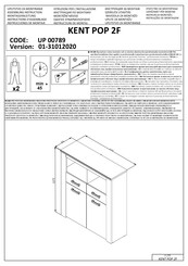 Forma Ideale UP 00789 Instrucciones De Montaje