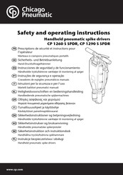 Chicago Pneumatic CP 1290 S SPDR Instrucciones De Seguridad Y De Funcionamiento