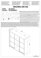 Forma Ideale UP 01072 Instrucciones De Montaje