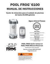 Frog POOL FROG 6100 Manual De Instrucciones