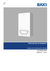 Baxi EcoTherm Plus WGB 110 H Instrucciones De Instalación