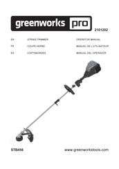 GreenWorks Pro STB456 Manual Del Operador