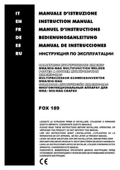 Helvi FOX 189 Manual De Instrucciones