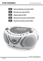 Metronic MET550 Manual De Instrucciones