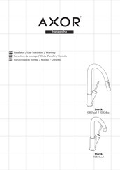 Hansgrohe AXOR Starck 108241 Serie Instrucciones De Montaje / Manejo / Garantía