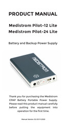 Medistrom Pilot 24 Lite Manual Del Producto