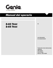 Terex Genie S-65 TraX Manual Del Operario
