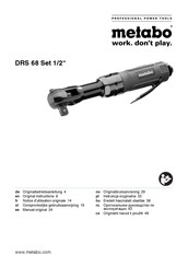 Metabo DRS 68 Manual Original