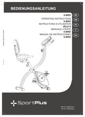 Sportplus SP-HT-1300-B-iE Manual De Instrucciones