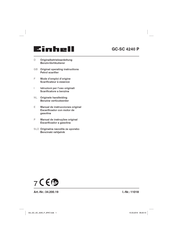EINHELL GC-SC 4240 P Manual De Instrucciones