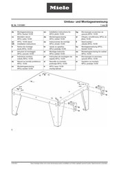 Miele APCL 15/30 Instrucciones De Montaje