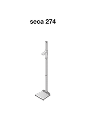 Seca 274 Manual De Instrucciones