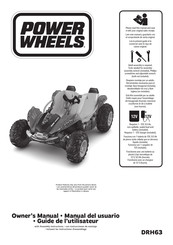 Power Wheels DRH63 Manual Del Usuario