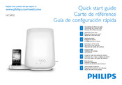 Philips Wake-up Light HF3490 Guía De Configuración Rápida