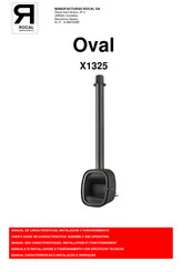 Rocal Oval X1325 Manual De Caracteristicas, Instalacion Y Funcionamiento