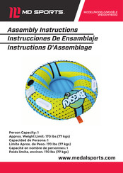 MD SPORTS WS100Y19002 Instrucciones De Ensamblaje