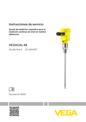 Vega VEGACAL 64 Instrucciones De Servicio