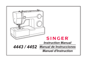 Singer 4452 Manual De Instrucciones