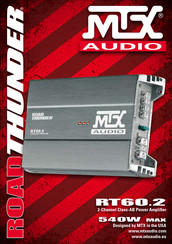 MTX Audio Road Thunder RT60.2 Manual De Usuario