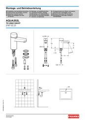 Franke AQUA202L Instrucciones De Montaje Y Servicio