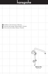 Hansgrohe SAM Set Plus 045270 Serie Instrucciones De Montaje / Manejo / Garantía