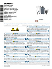 Siemens TD500 Instructivo