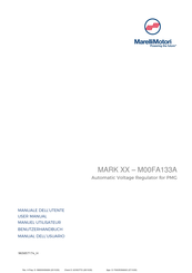 MarelliMotori M00FA133A Manual Del Usuario