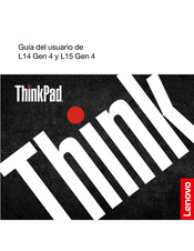 Lenovo ThinkPad L15 Gen 1 Guia Del Usuario