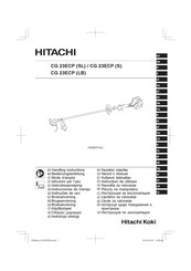 Hitachi CG 23ECP S Instrucciones De Manejo