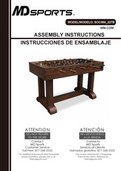 MD SPORTS SOC056 227B Instrucciones De Ensamblaje