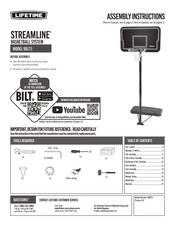 Lifetime STREAMLINE 90171 Instrucciones De Montaje