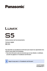 Panasonic Lumix S5 Instrucciones De Funcionamiento