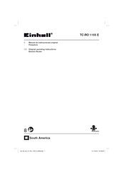 EINHELL TC-RO 1155 E Manual De Instrucciones