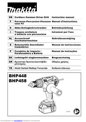 Makita BHP458 Manual De Instrucciones