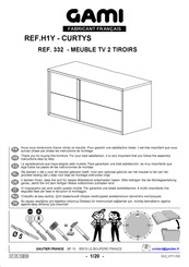 Gami CURTYS H1Y 332 Instrucciones De Montaje