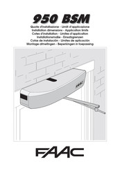 FAAC 950 BSM Instrucciones De Montaje