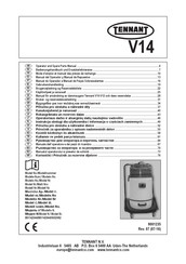 Tennant MV142944 Manual Del Operador