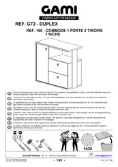 Gami DUPLEX G72 160 Instrucciones De Montaje