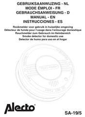 Alecto SA-19/5 Manual De Instrucciones