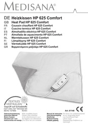 Medisana HP 625 Comfort Instrucciones De Manejo