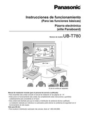 Panasonic UB-T780 Instrucciones De Funcionamiento