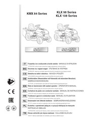 Stiga KLX 108 Serie Manual De Instrucciones