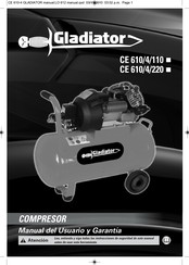 Gladiator CE 610/4/220 Manual Del Usuario Y Garantía