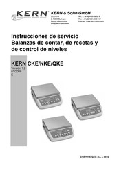 KERN NKE 8k0.05 Instrucciones De Servicio