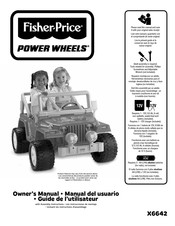 Fisher-Price POWER WHEELS X6642 Manual Del Usuario