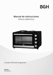 BGH BHE64M20A Manual De Instrucciones