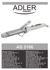 Adler europe AD 2106 Manual De Uso